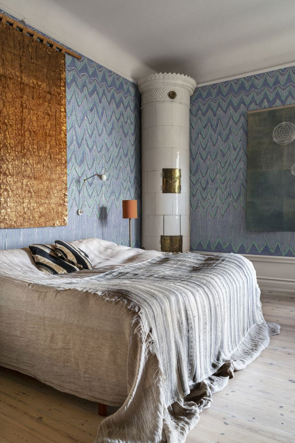 Fringed Follies, Lagoon | Rebel Walls