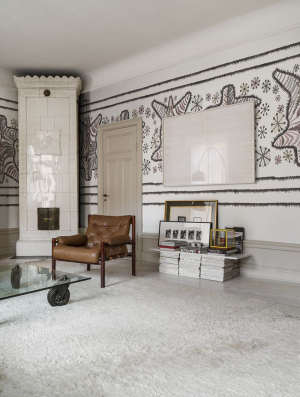 Zebra Skin, Pastel 300cm x 280cm | Rebel Walls