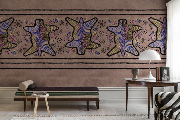 Zebra Skin, Coco 300cm x 280cm | Rebel Walls