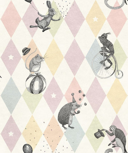 Circus Corner Pastel | Rebel Walls