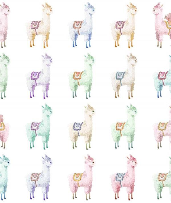Alpaca Rebel Rainbow | Rebel Walls