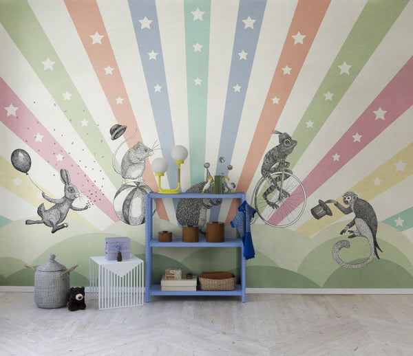 Circus Rainbow | Rebel Walls