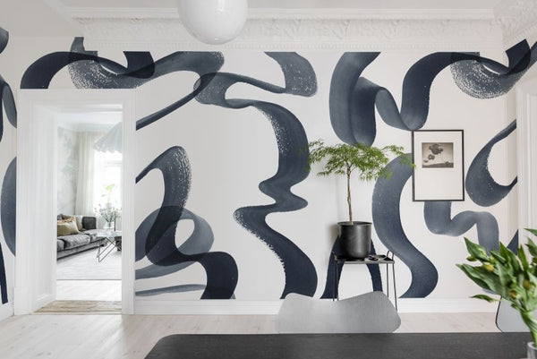 Waves, Ink | Rebel Walls