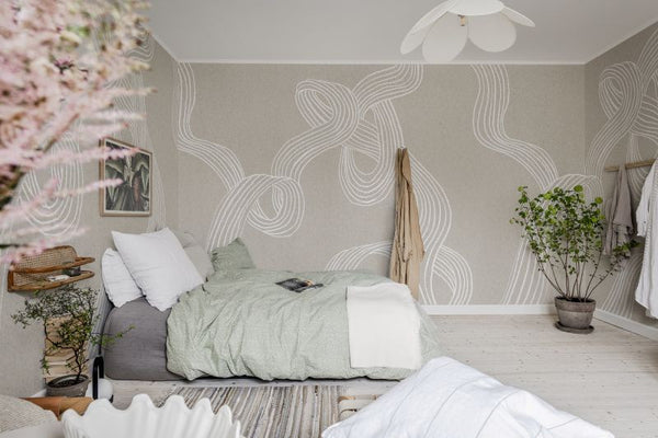Stripes, Sand | Rebel Walls