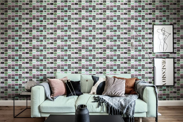 Casette Tape, Purple Rain | Rebel Walls