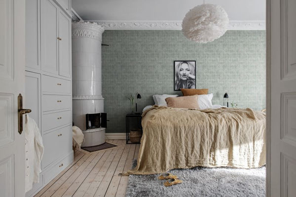 Small Painted Diamonds, Fancy Green | Rebel Walls