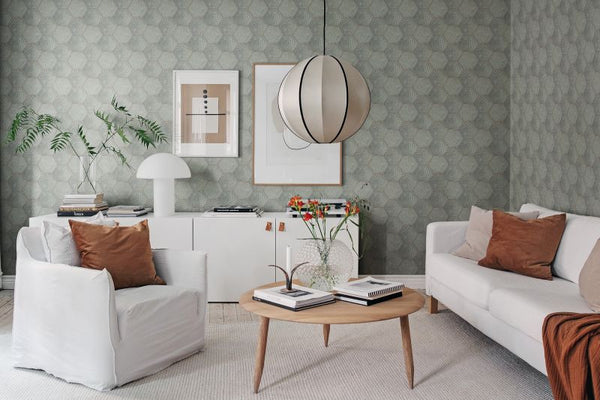 Hexagon Tiles, Jade | Rebel Walls