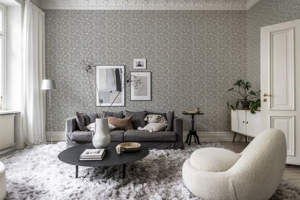 Marbled Hexagon Tiles, Grey | Rebel Walls