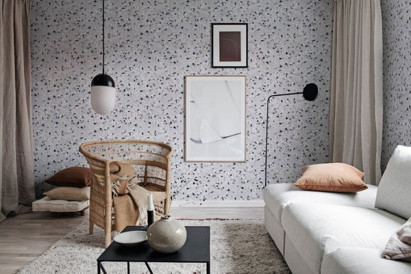 Terazzo, Ocean Blue | Rebel Walls