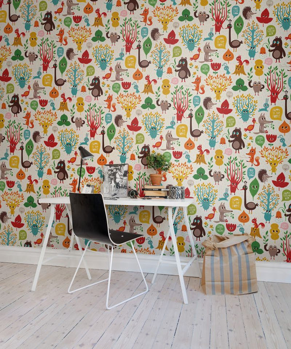 Free in The Wood | Rebel Walls