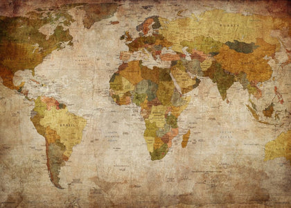 World Map | Rebel Walls