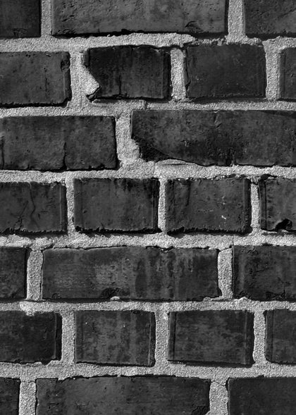 Brick Wall, black | Rebel Walls