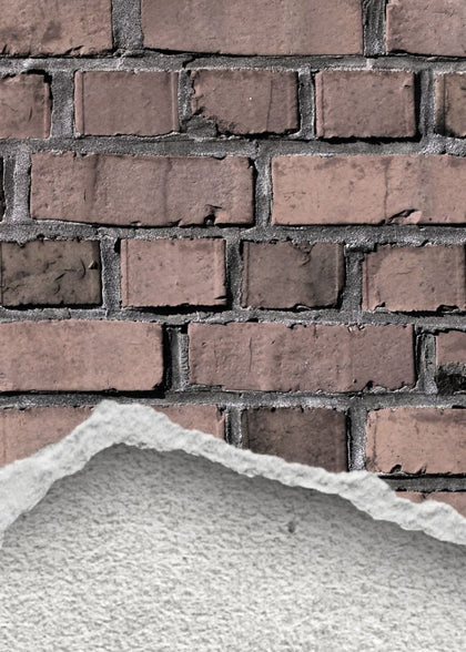 Well-worn Brick Wall, old style | Rebel Walls