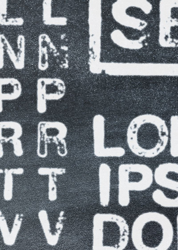 Rubber Stamp, black | Rebel Walls
