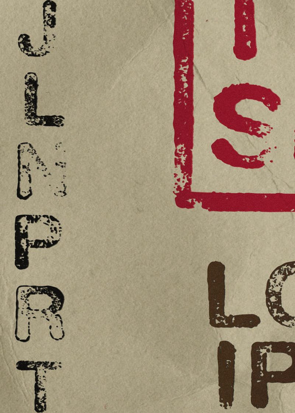 Rubber Stamp, wide | Rebel Walls