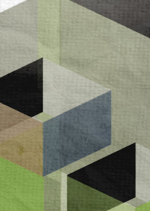 Fractal, green | Rebel Walls