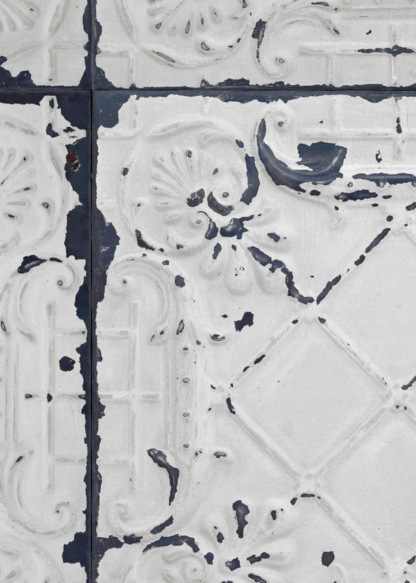 Tin Plates, Nebraska, White | Rebel Walls