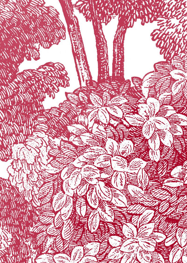 Bellewood, Crimson Toile | Rebel Walls