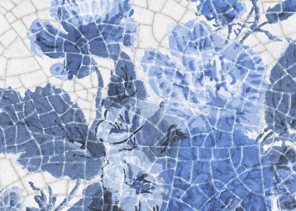 Porcelain, Blue | Rebel Walls