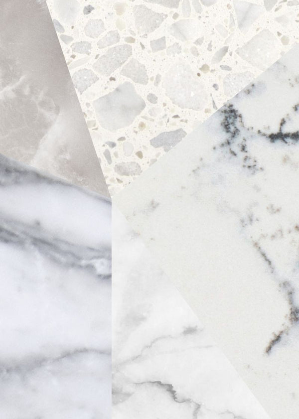 Big Diamond, Marble | Rebel Walls