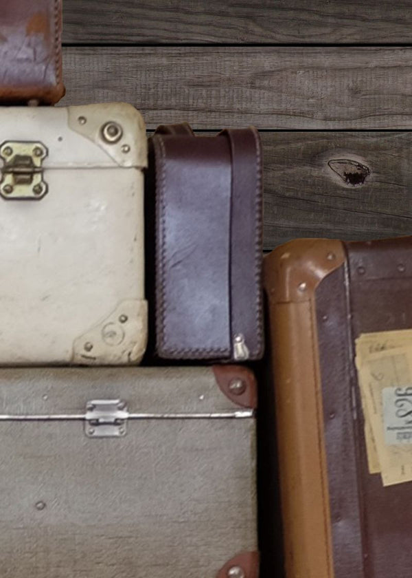 Stacked Suitcases, Heap | Rebel Walls