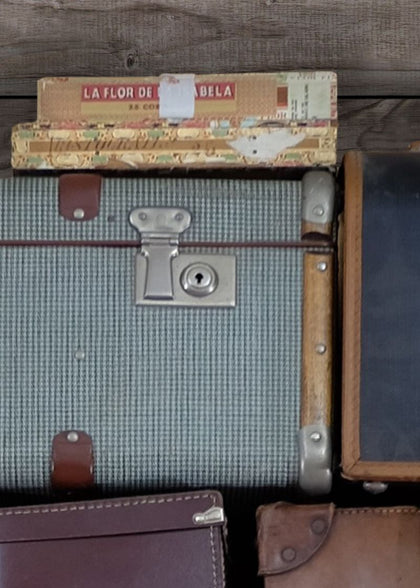 Stacked Suitcases, Pile | Rebel Walls