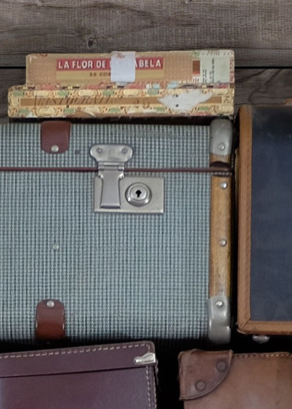 Stacked Suitcases, Pile | Rebel Walls