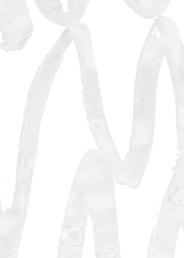 Pulse of Passion, White | Rebel Walls