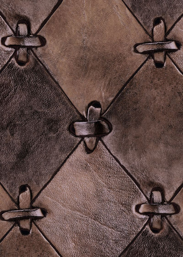 Leather Rhombs, Vintage | Rebel Walls