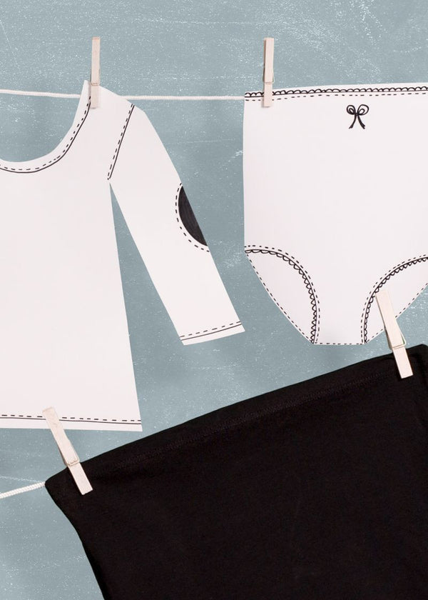 Laundry Day, Blue | Rebel Walls