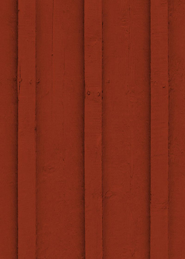 Swedish Cottage, Red | Rebel Walls