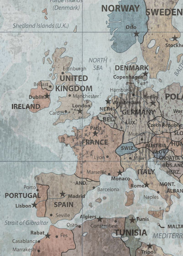 Around The World | Rebel Walls