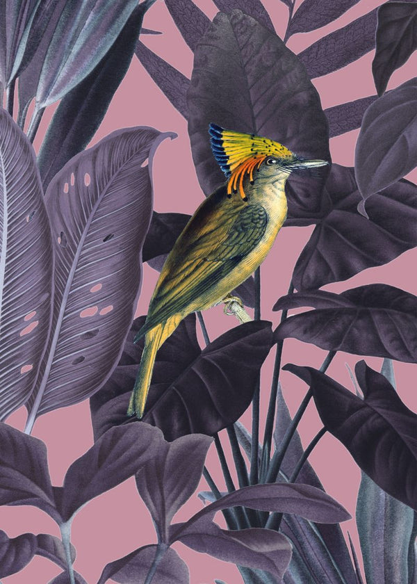 Yellow Bird, Dusk | Rebel Walls