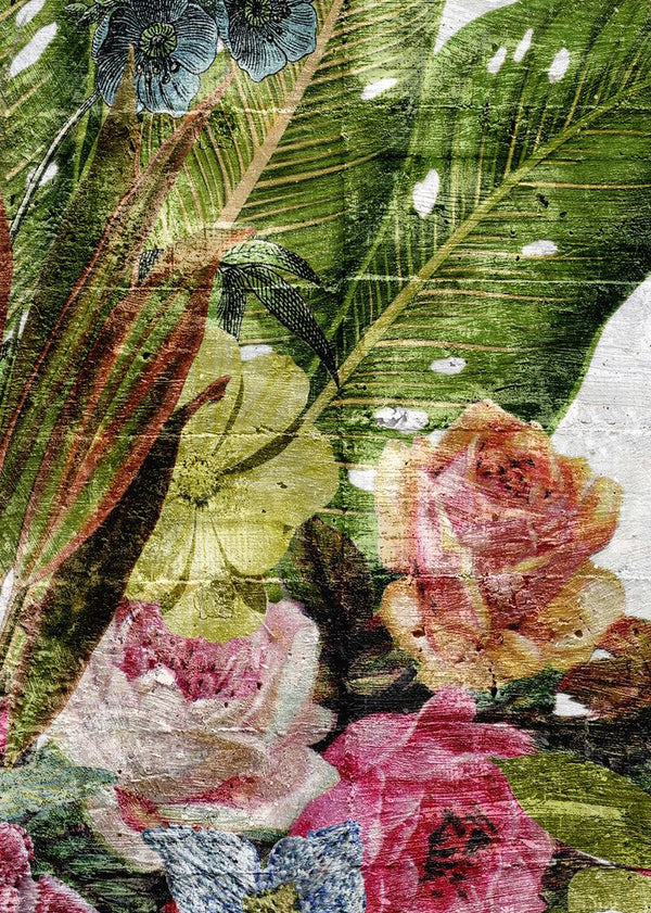Flower Burst, Concrete | Rebel Walls