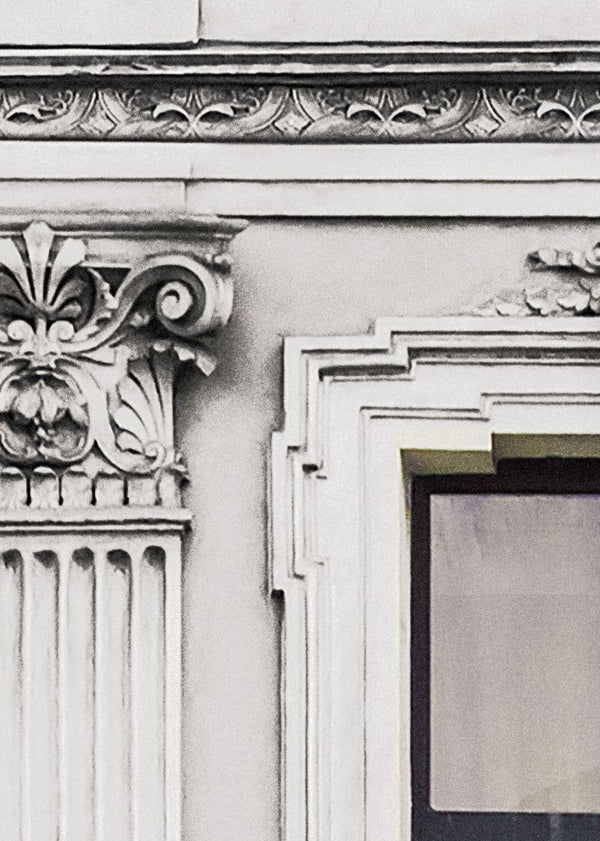 Rue Relief, White | Rebel Walls