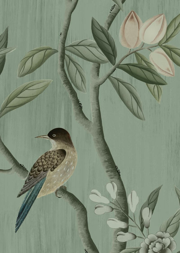 Chinoiserie Chic, Jade | Rebel Walls