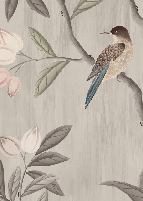 Chinoiserie Chic, Powder Beige | Rebel Walls