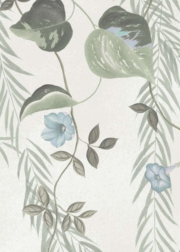 Lush Foliage, Sage Tint | Rebel Walls