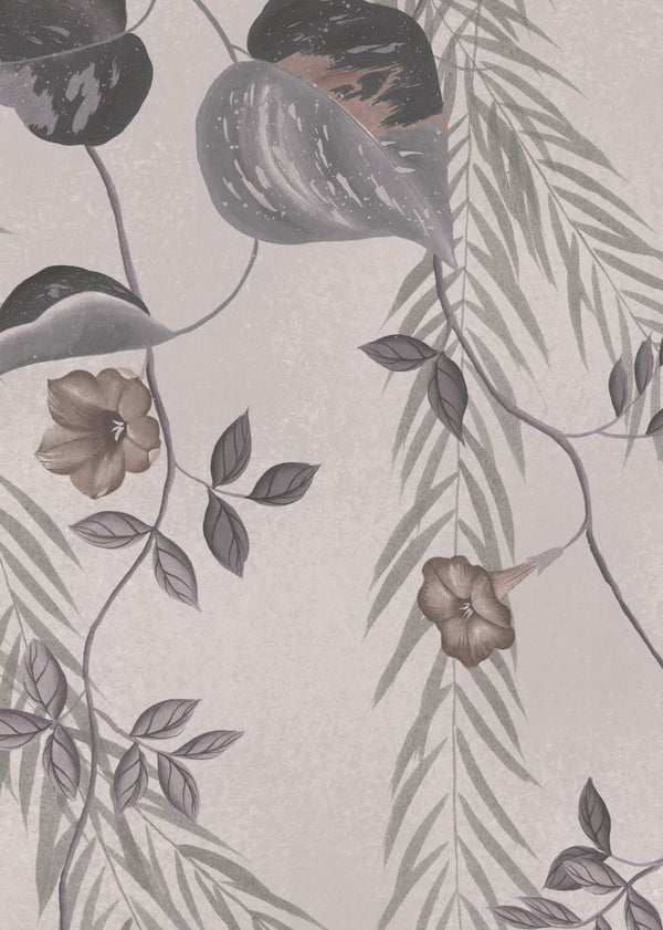 Lush Foliage, Rose Dust | Rebel Walls