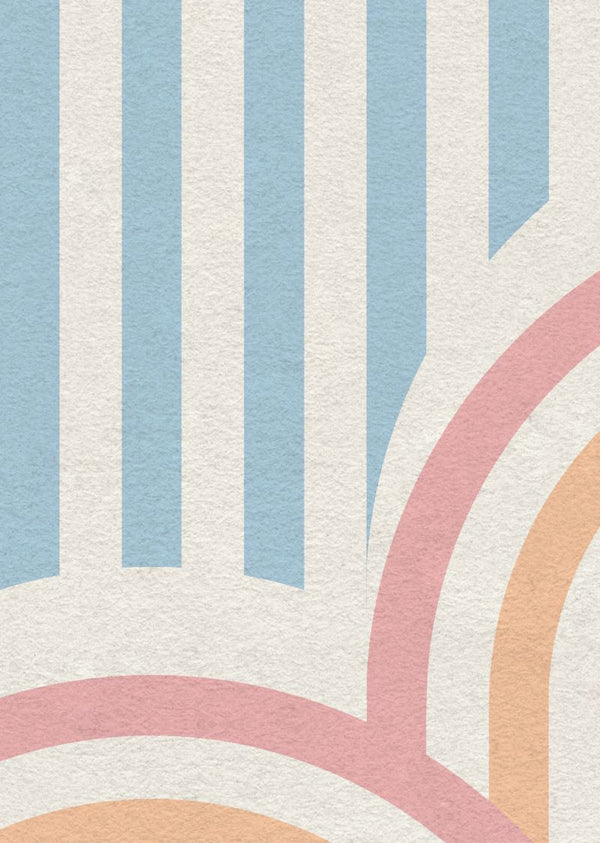 Hilltops, Rainbow | Rebel Walls