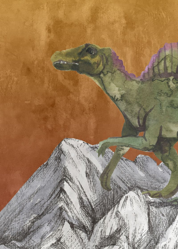 Dinosaur Mountain, Volcano | Rebel Walls