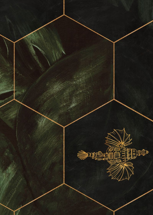 Hexagon Leaves | Rebel Walls