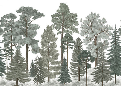 Scandinavian Bellewood, Frost | Rebel Walls