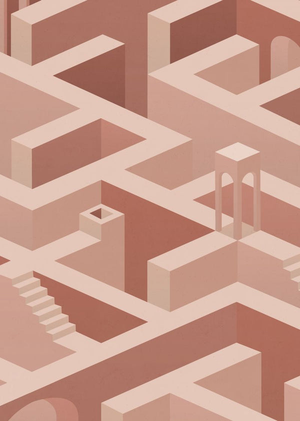 Metropolis, Maze | Rebel Walls