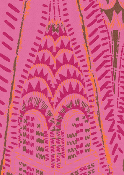 Manhattan Hot Pink | Rebel Walls