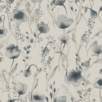 Lo indigo blue Wallcovering | Sandberg