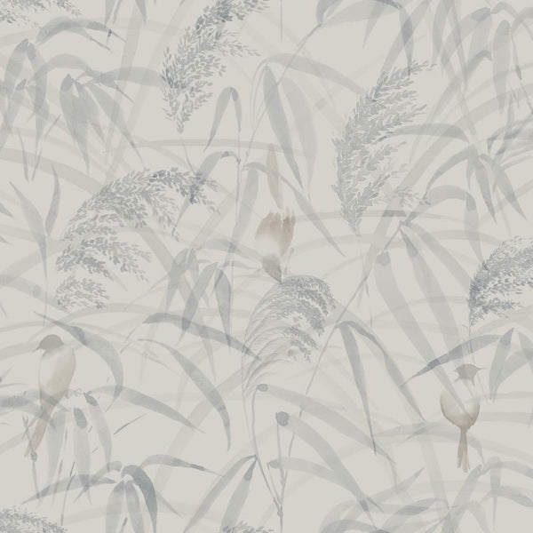 Anna misty blue sample Wallcovering | Sandberg
