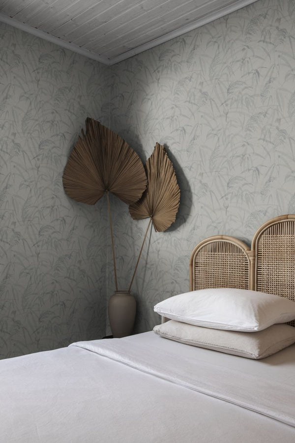 Anna misty blue Wallcovering | Sandberg