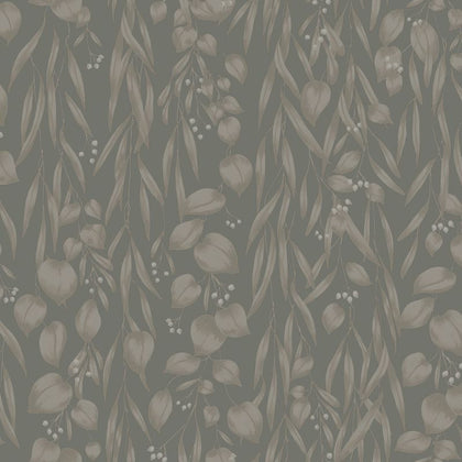 Sara sage green Wallcovering | Sandberg