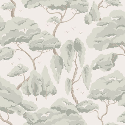 Kristoffer spring green Wallcovering | Sandberg